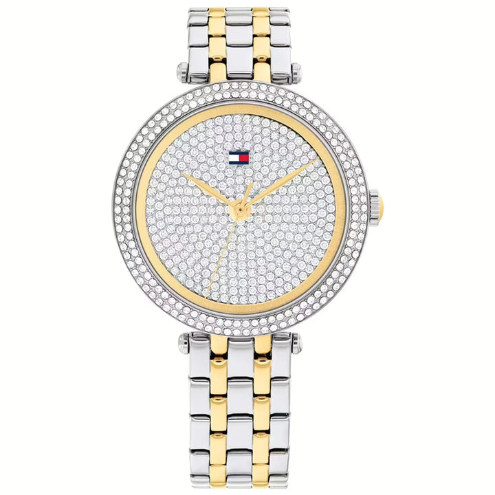 Timeless Radiance Two-Tone Crystal Elegance