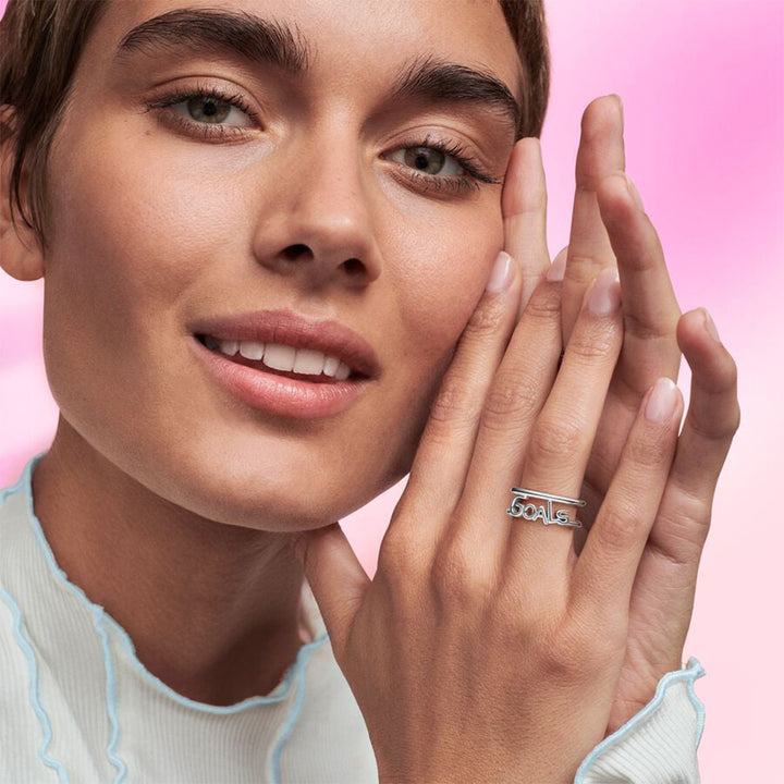 Sleek Modern Silver Band with Subtle Shine