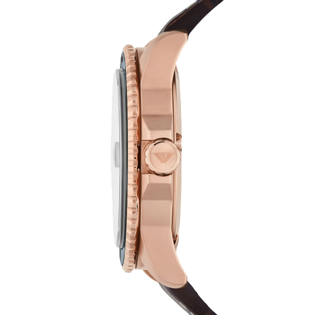Emporio Armani Rose Gold Analog Watch