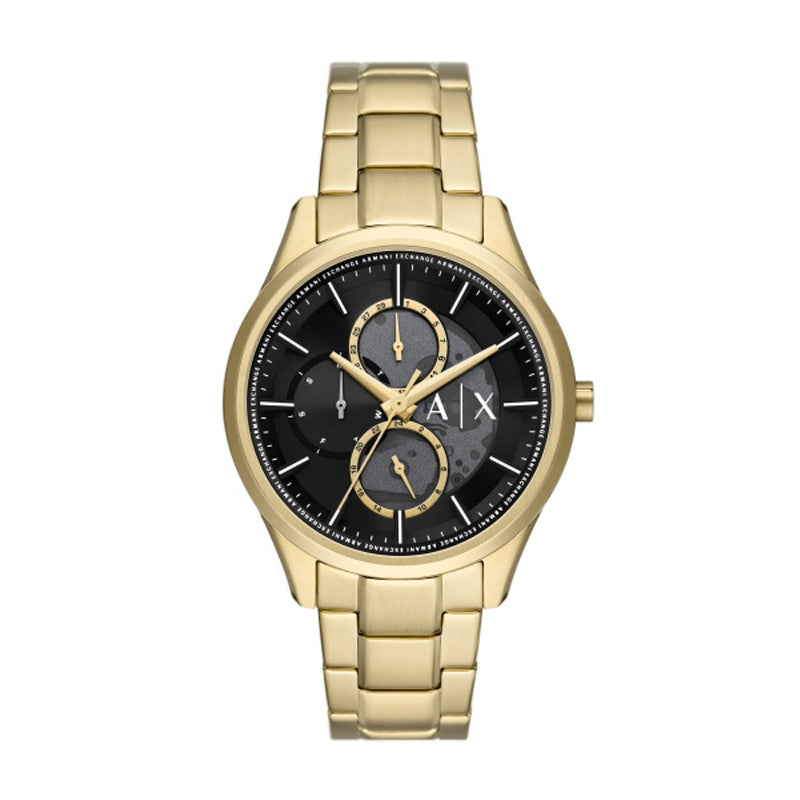 Armani Exchange Gold-Tone Chronograph Watch