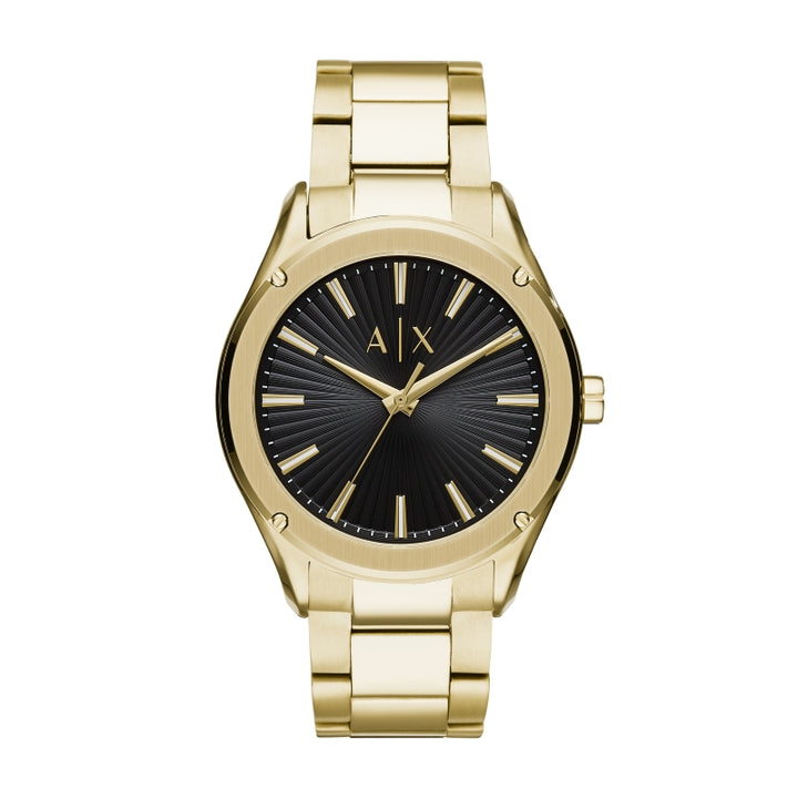Armani Exchange Gold-Tone Analog Watch