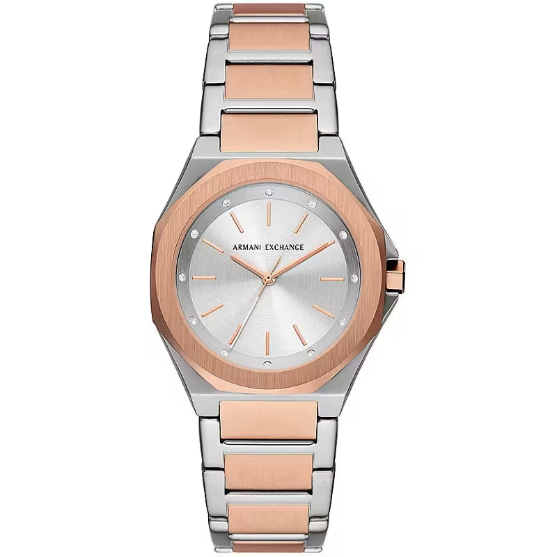 Armani Exchange Two-Tone Stainless Steel Watch