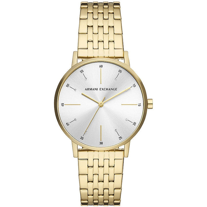 Armani Exchange Gold-Tone Analog Watch