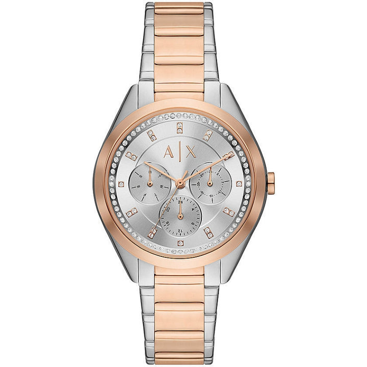 Armani Exchange Rose Gold Chronograph Watch