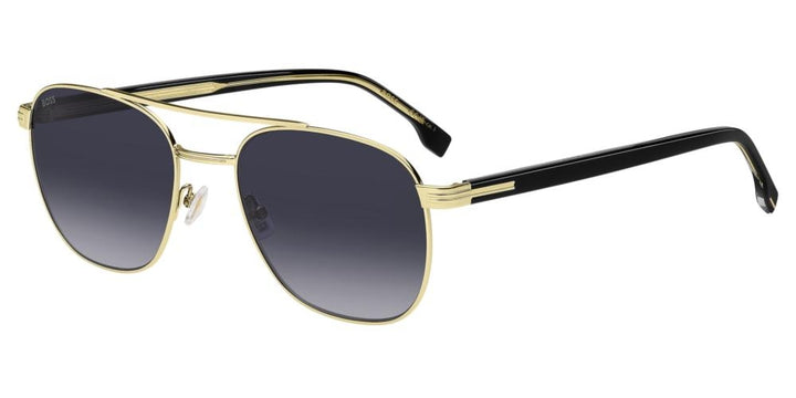 Timeless Aviator Elegance in Gold and Black