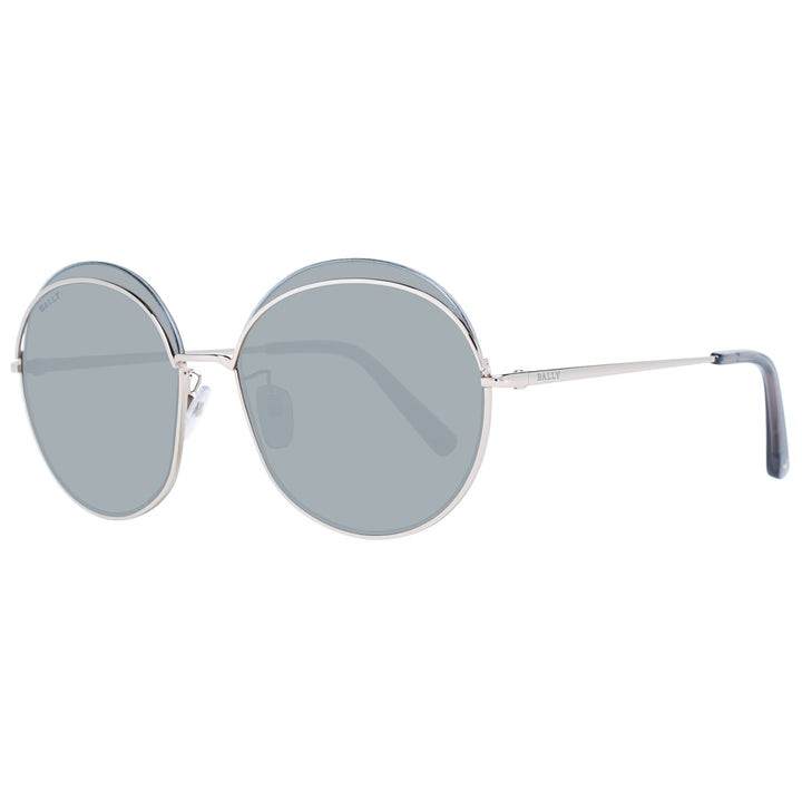 Timeless Silver Elegance Round Sunglasses
