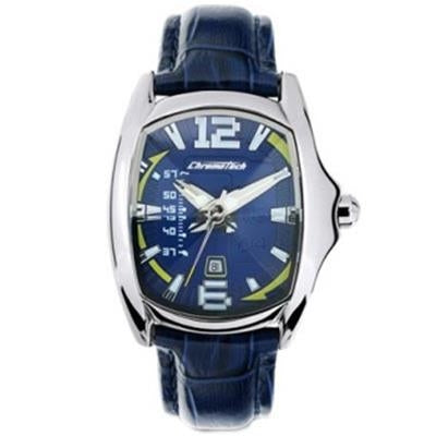 Timeless Precision in Blue and Silver Harmony