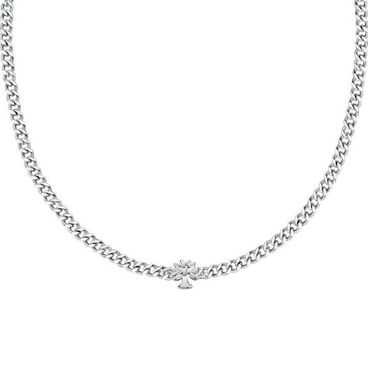 La Petite Story Minimalist Silver Chain Necklace