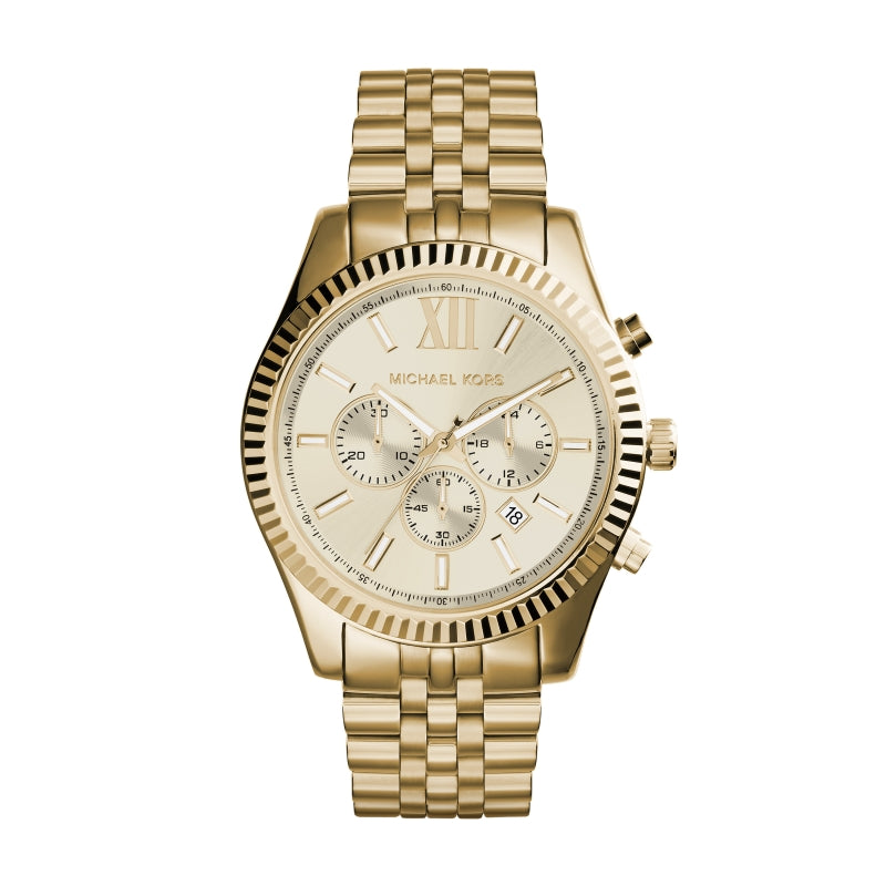 Michael Kors Gold-Tone Chronograph Watch