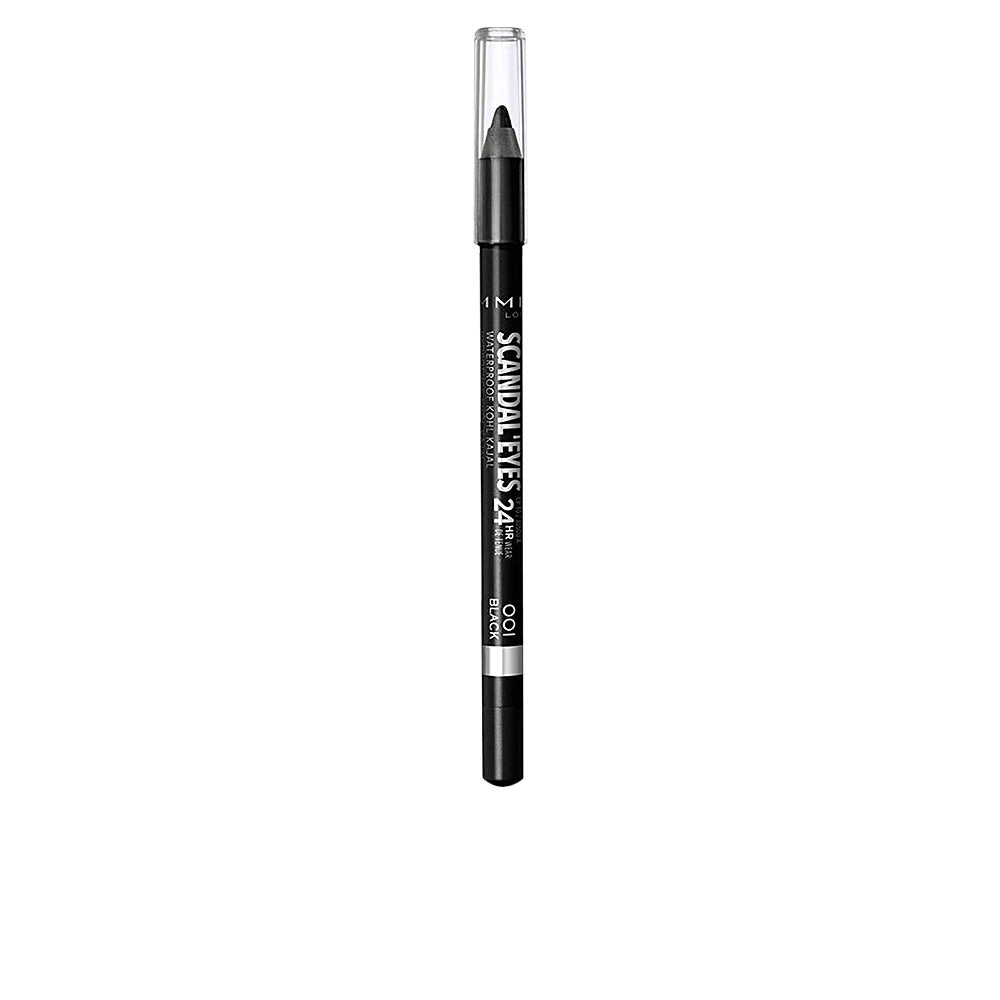 Black kohl kajal pencil with retractable tip; waterproof eyeliner, 1.3 g