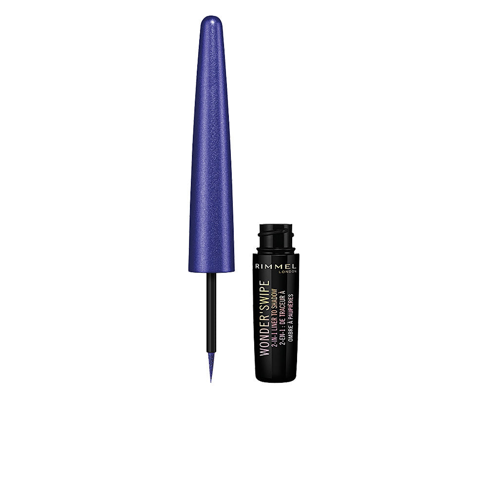 Slim metallic cream eyeliner stick, deep shimmery bronze, 1.7 ml