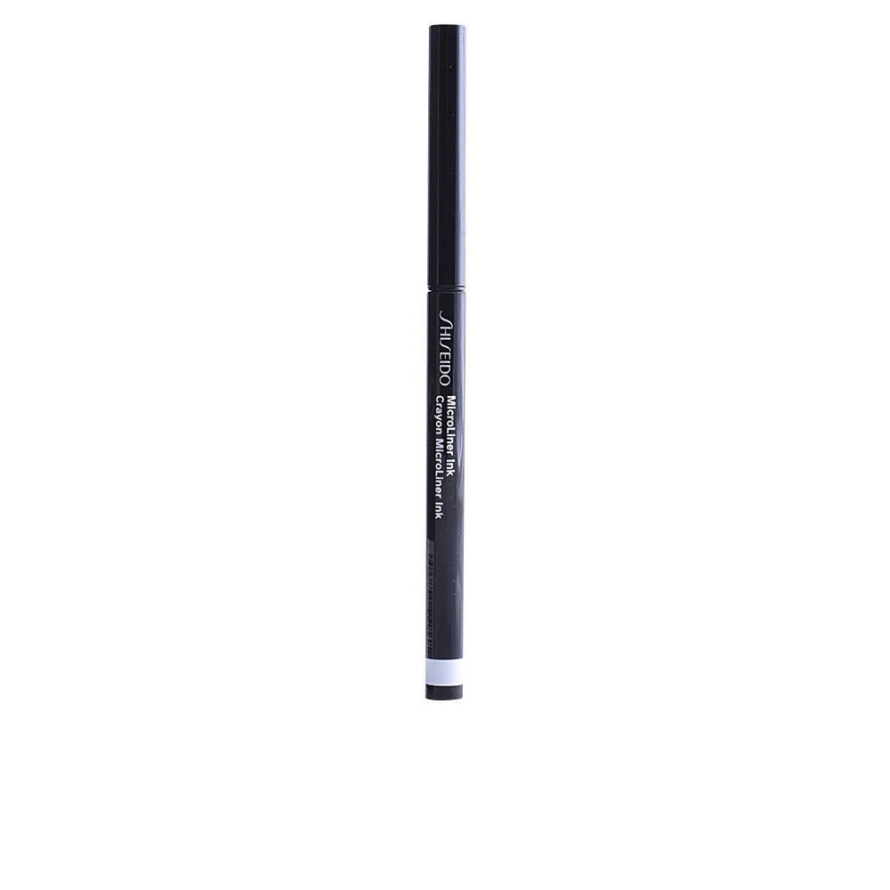 Slim retractable cream micro liner pencil, matte white shade, ultra-fine tip