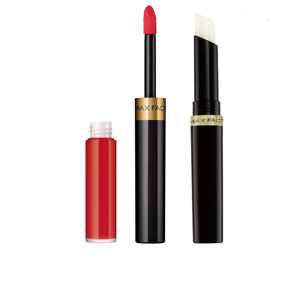 Warm‑rose satin lipstick, 2 ml slim tube, unboxed, cream finish