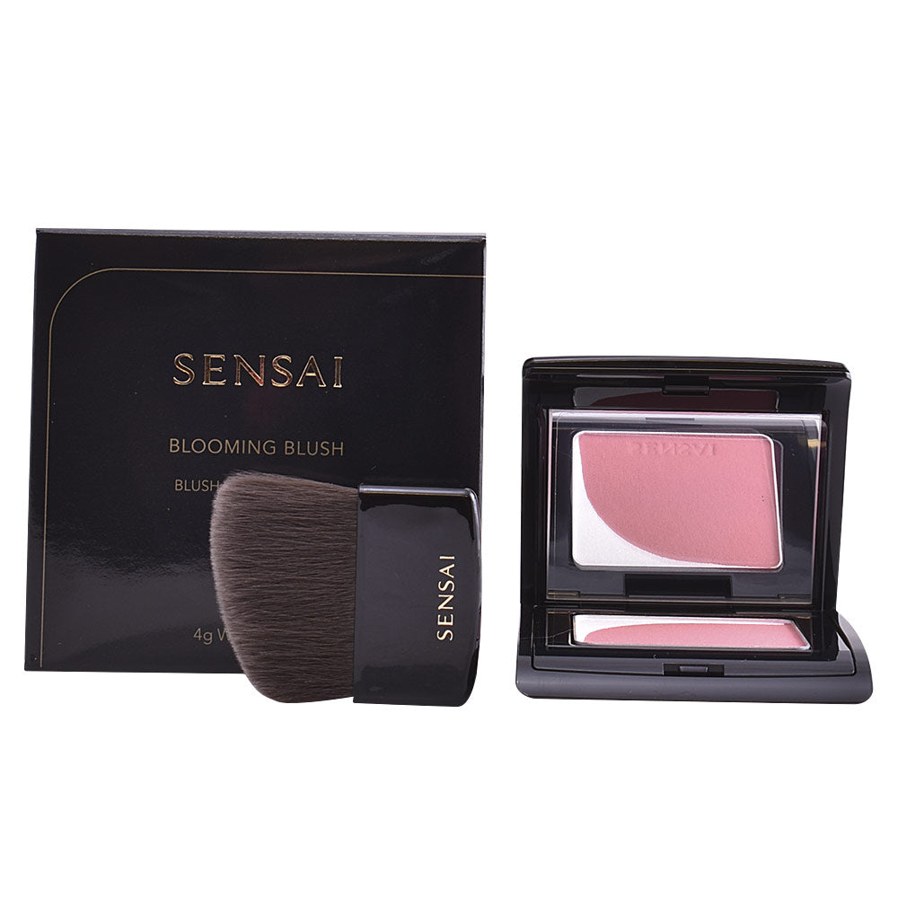 Compact dual-tone mauve powder blush with white adjuster, 4 g, Unisex