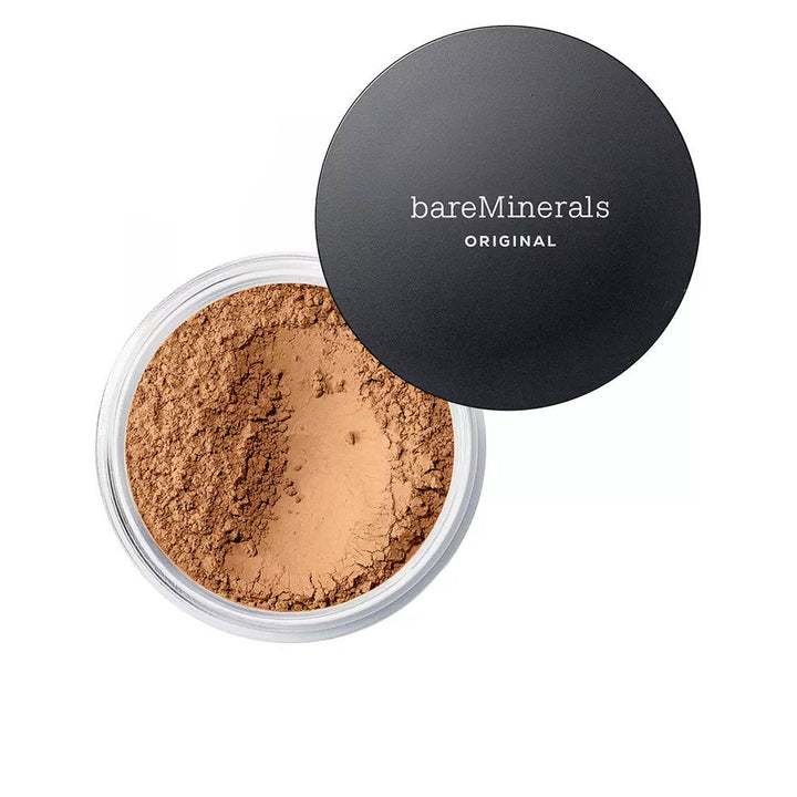 Loose mineral powder foundation jar, shade 21 Neutral Tan, 8 g, SPF 15