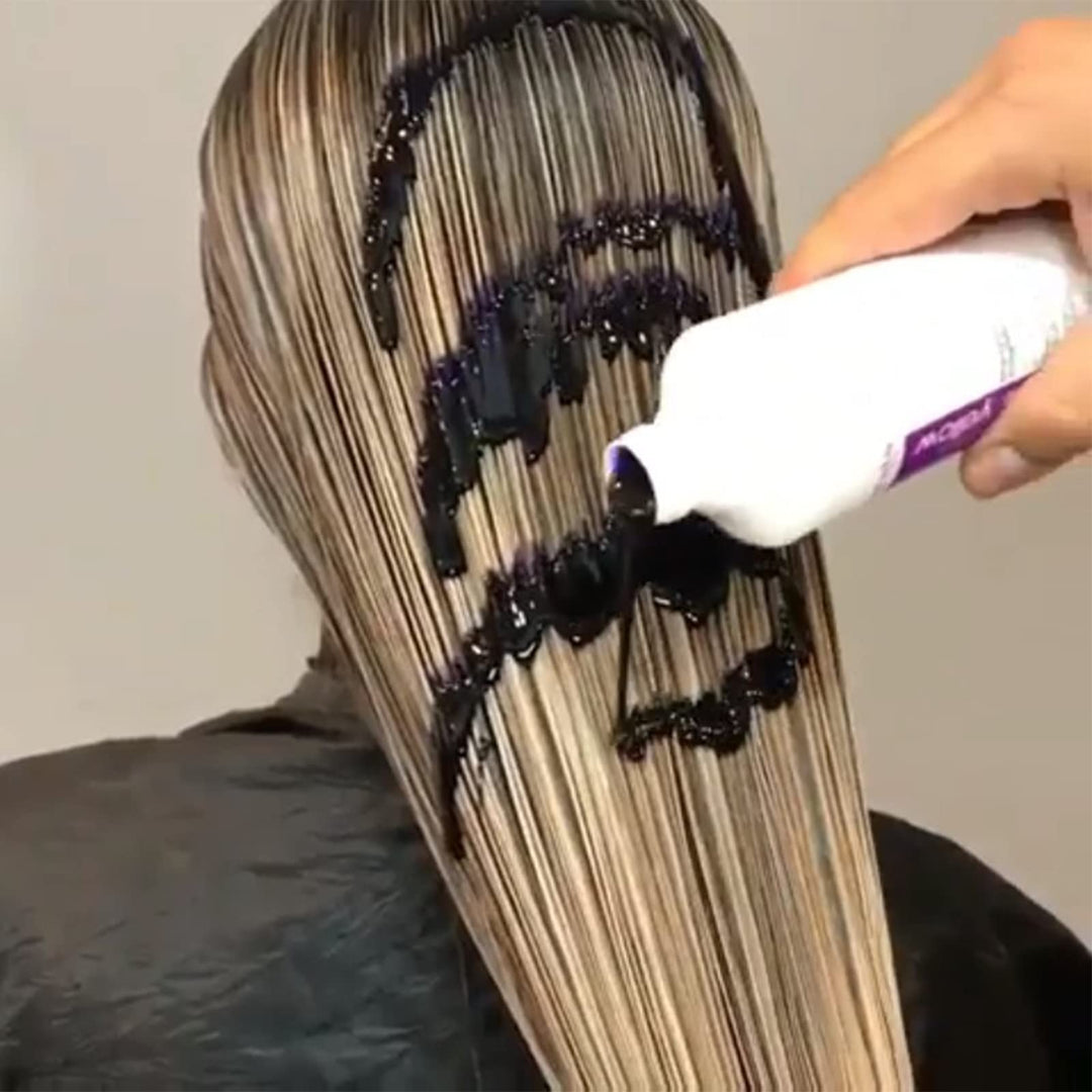 1,000 ml purple-tinted No Yellow shampoo bottle for Unisex colour-treated hair
