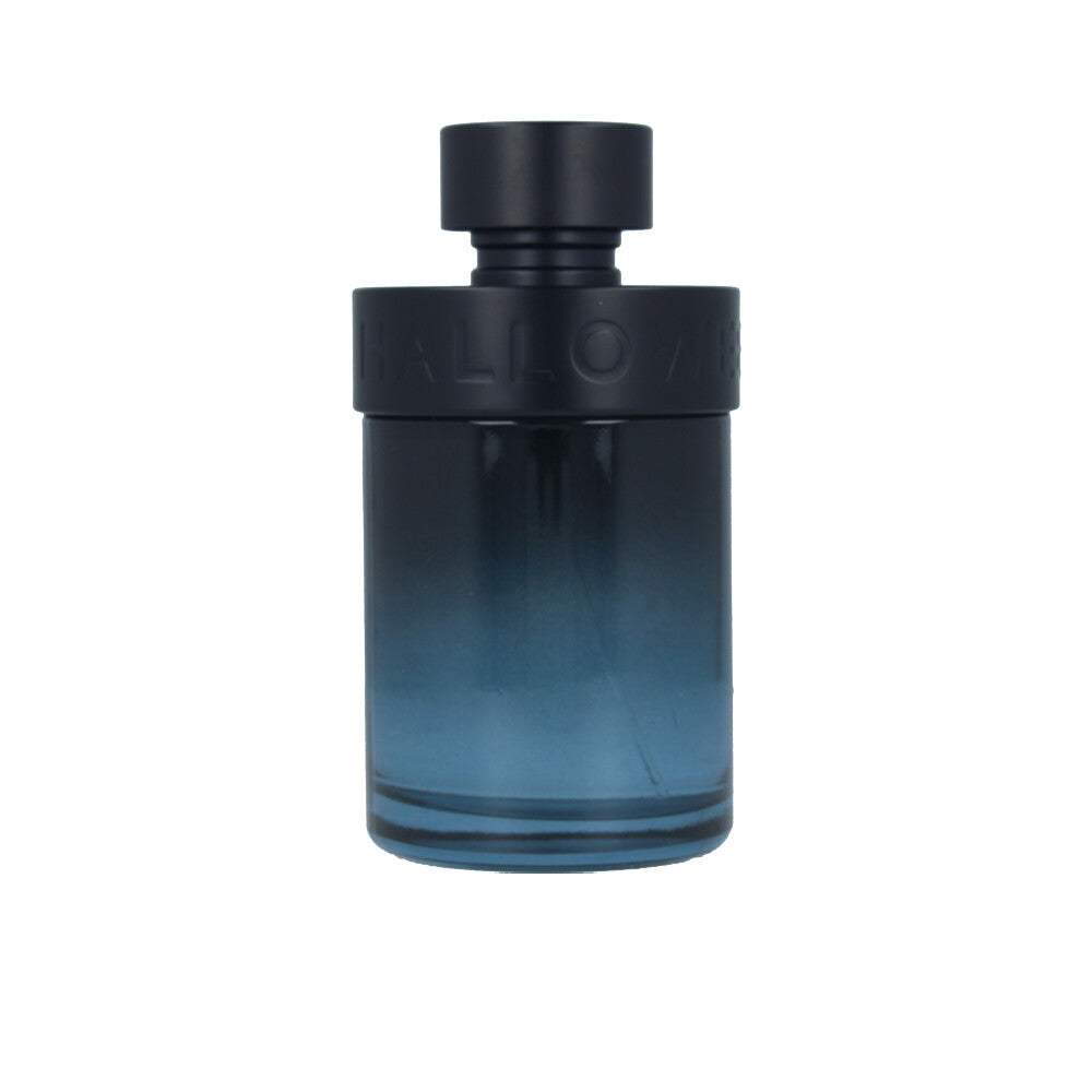 Clear 125 ml bottle of spiced aromatic eau de toilette with warm amber liquid