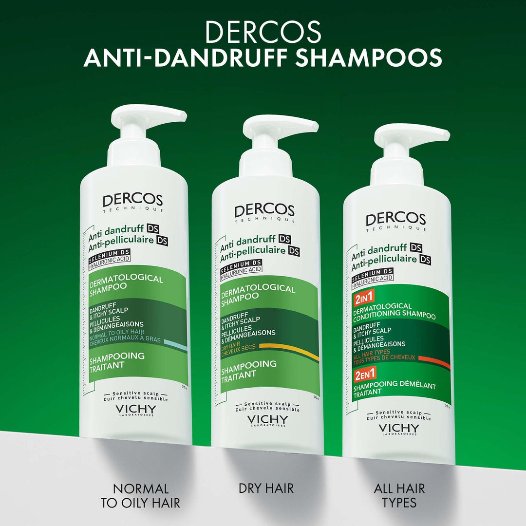 400 ml shampoo bottle; selenium sulfide anti-dandruff treatment for dry hair