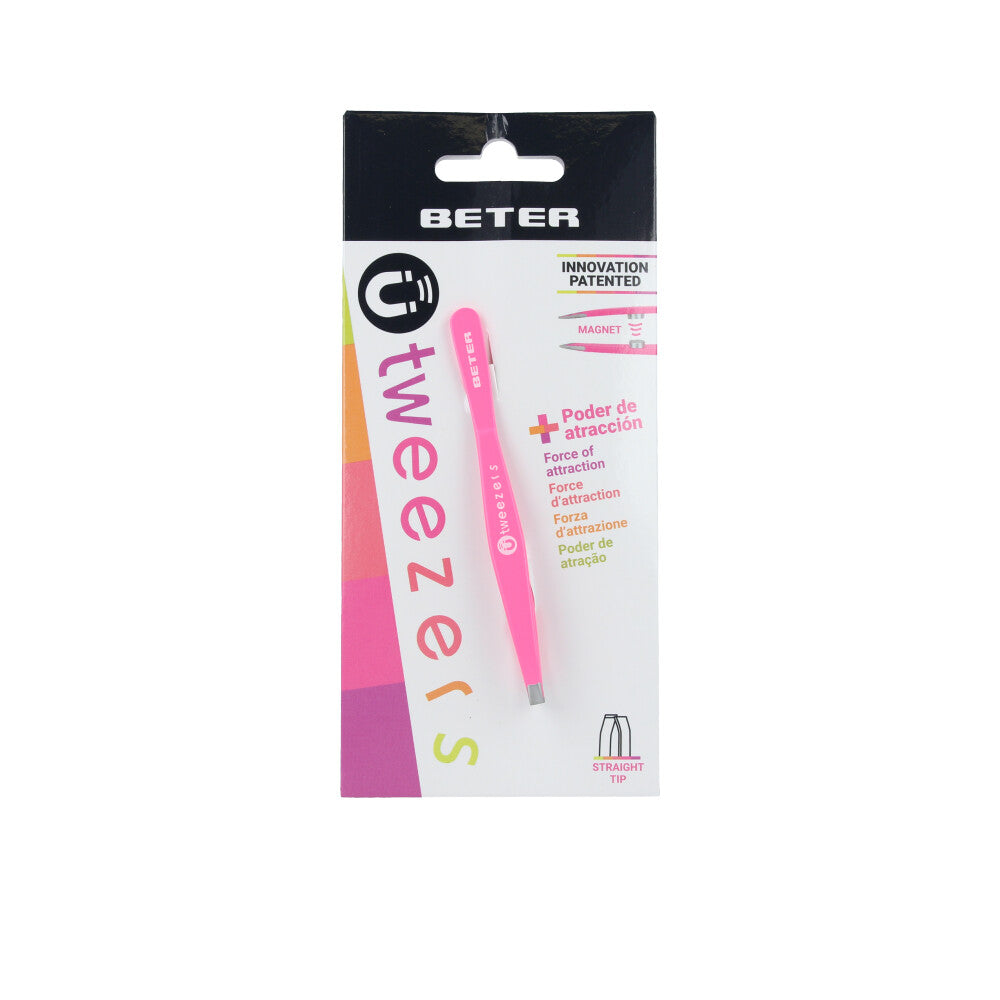 Precision Tweezers in Fuchsia Finish