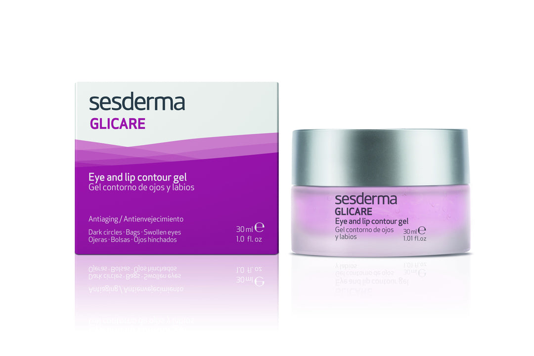 30 ml clear cooling gel for eye and lip contour in a small tube
