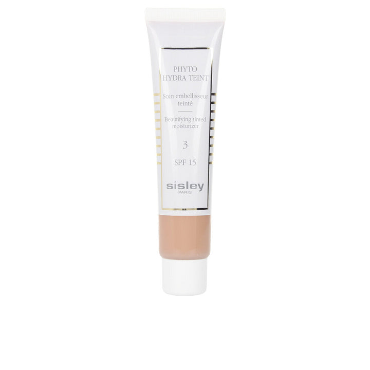 40 ml tinted moisturiser bottle, lightweight hydrating veil, labelled SPF 15, Unisex