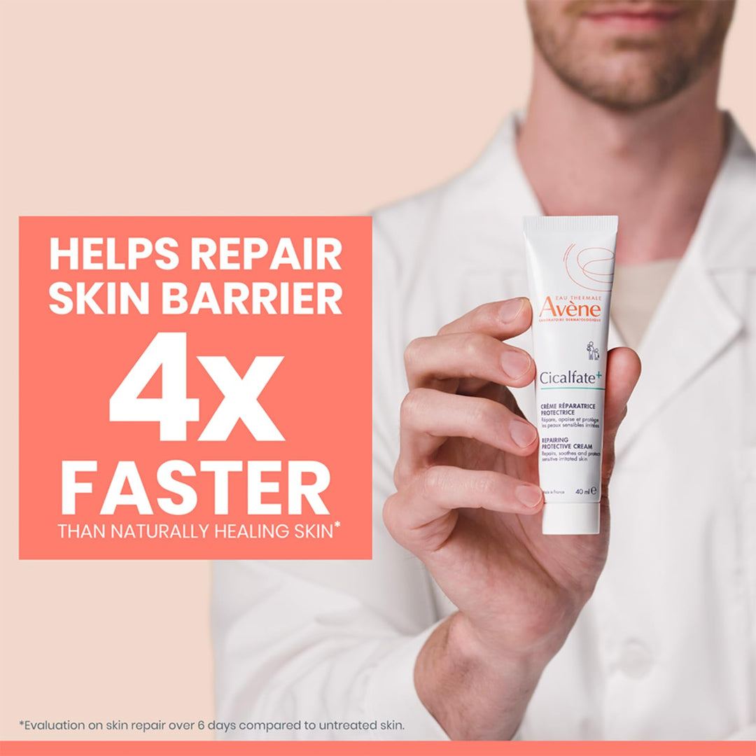 40 ml unscented restorative cream tube for sensitive Unisex skin