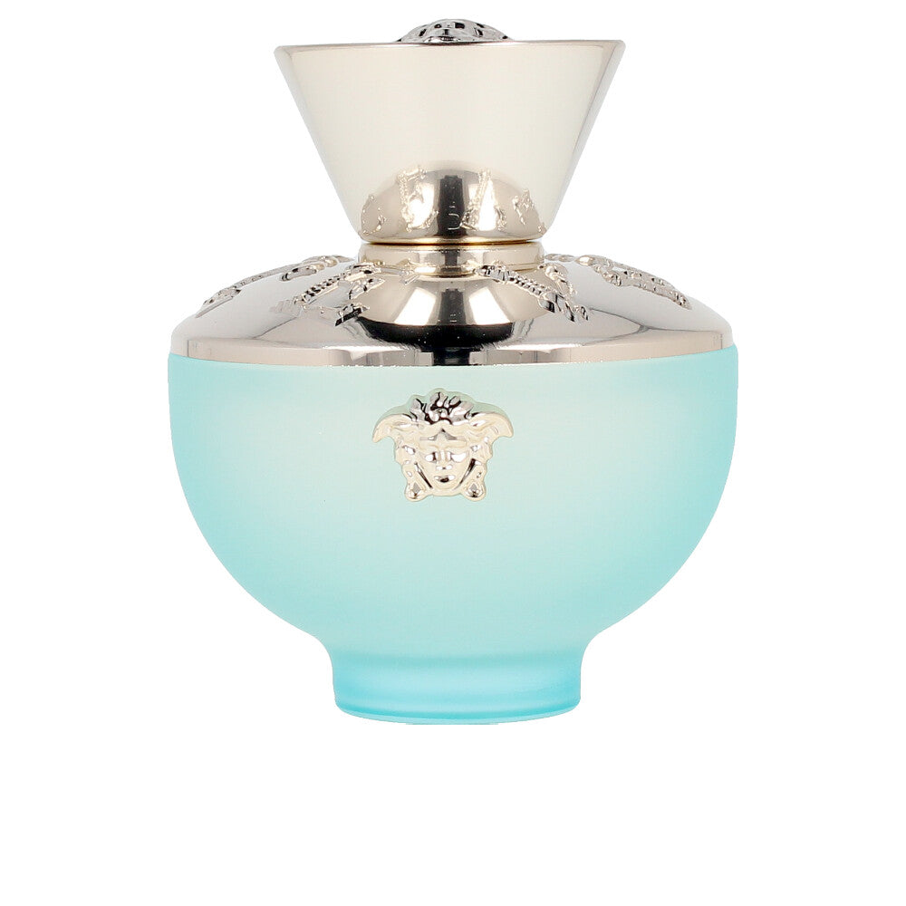 Navy-blue 100 ml eau de toilette bottle with gilded accents, citrus-woody fragrance for Women