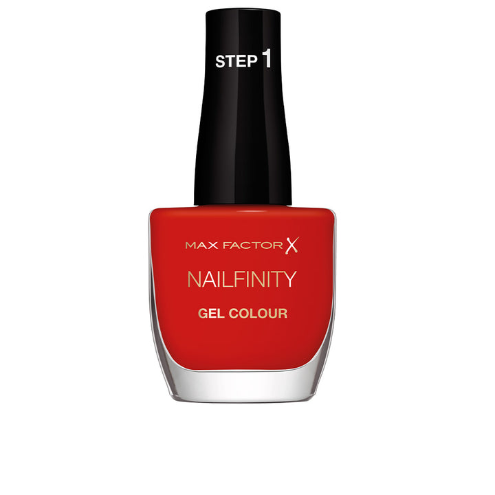 12 ml bottle of glossy pink-red nail polish, shade Spotlight On Her