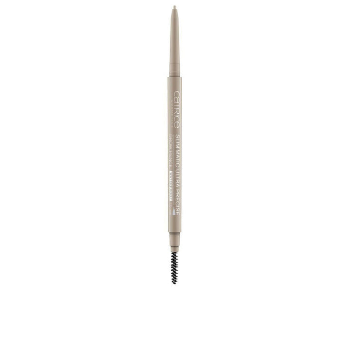 Slim ash blonde brow pencil with ultra‑fine 1.5 mm tip, retractable