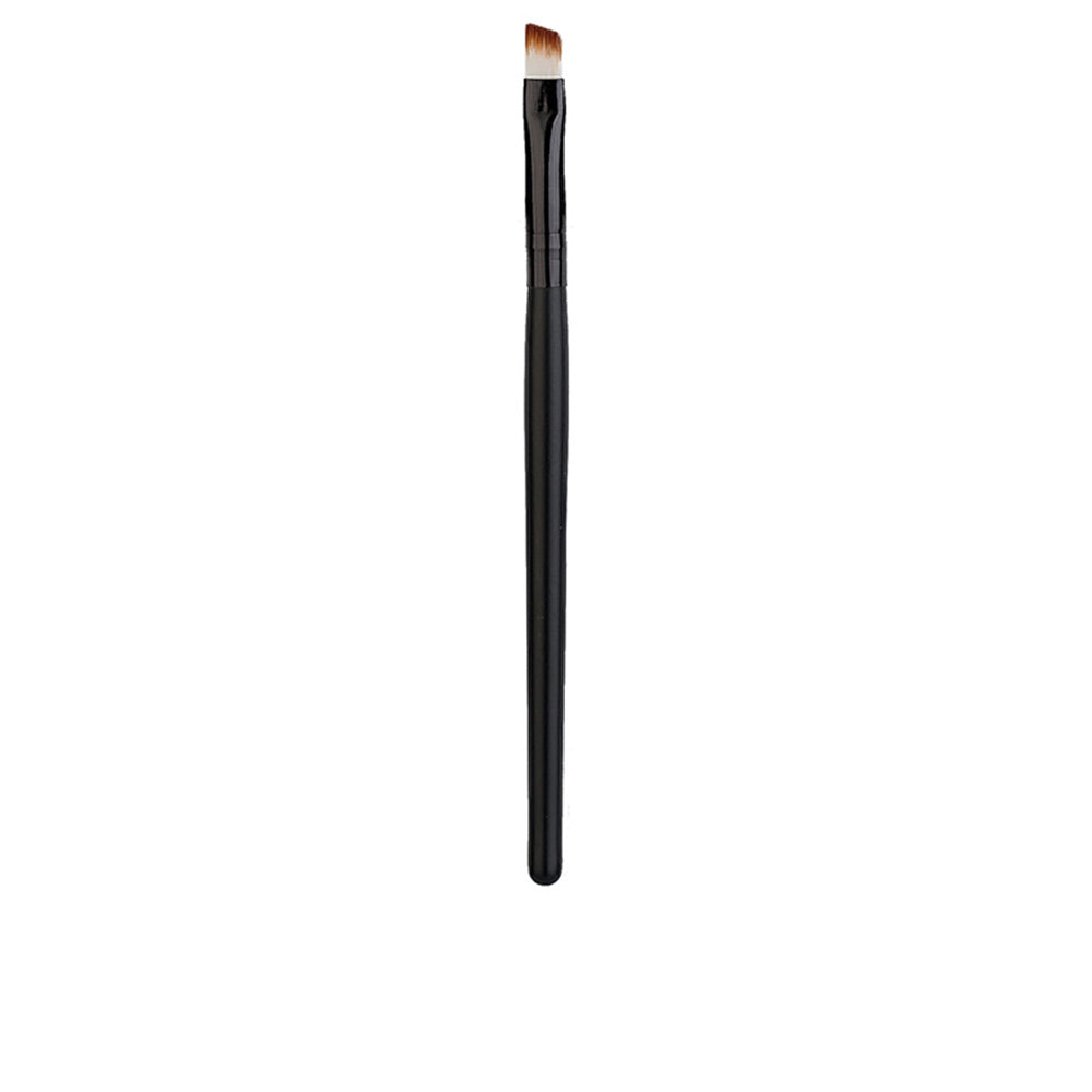 Small angled synthetic eye brush with slim slanted head for precise liner