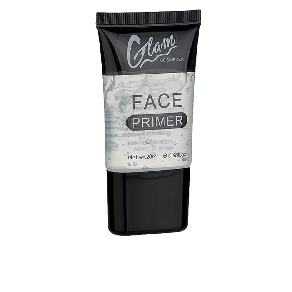 Transparent 20 ml gel face primer tube, lightweight clear formulation