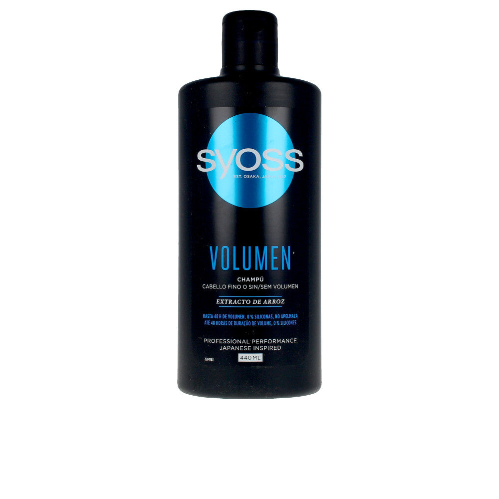 440 ml silicone-free volumising shampoo for Women in a lightweight bottle