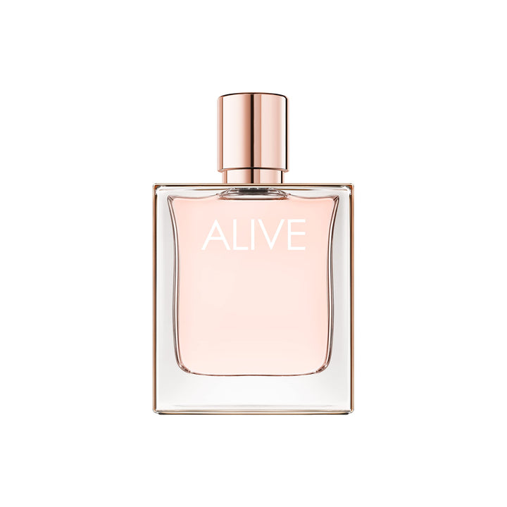 50 ml pink-hued floral-oriental eau de toilette in glass bottle with rose-gold detail