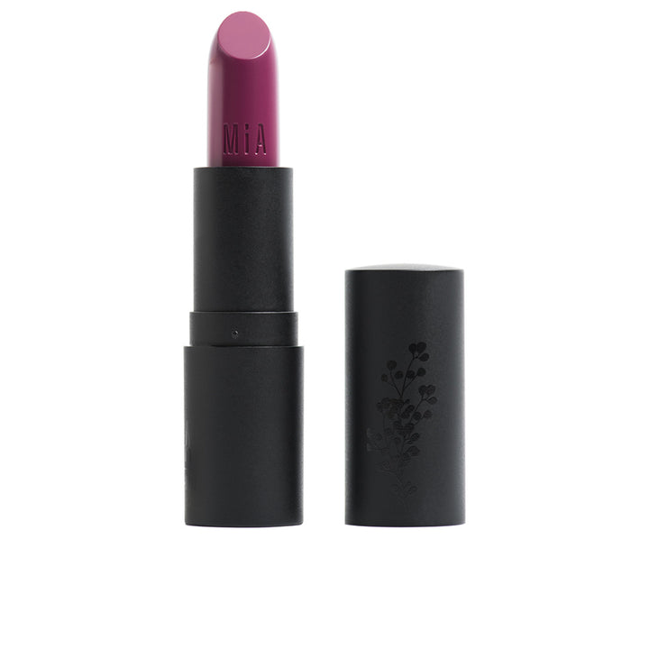 Grape Glow matte lipstick bullet, 4 g, deep mauve shade