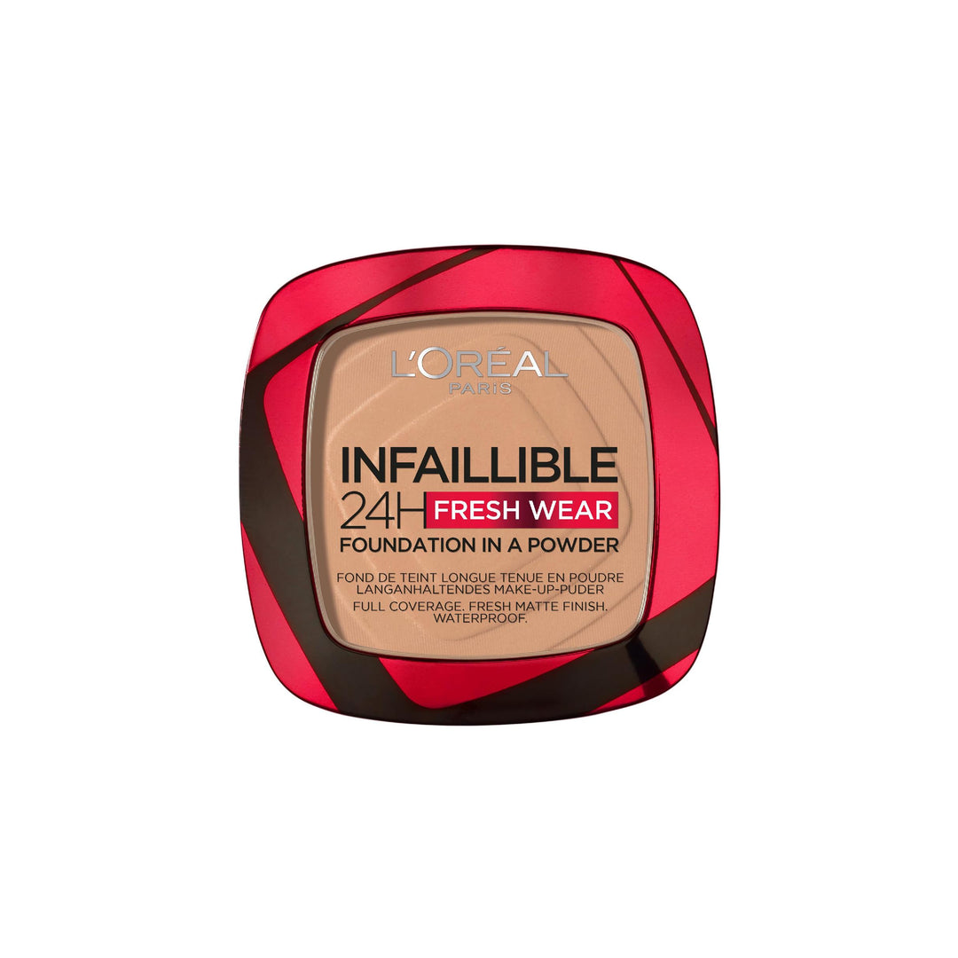 Compact powder foundation, matte finish, shade 220, 9 g compact