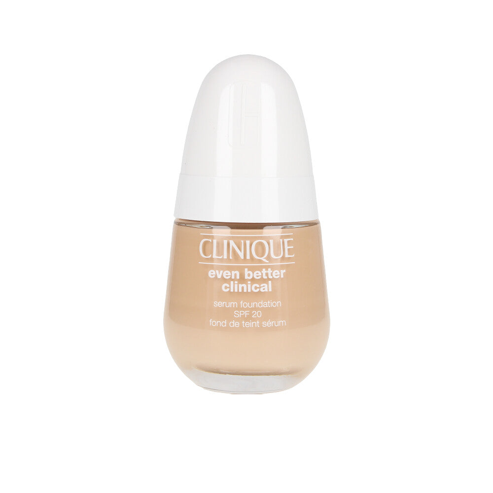 30 ml glass serum foundation bottle, ivory shade, pump dispenser