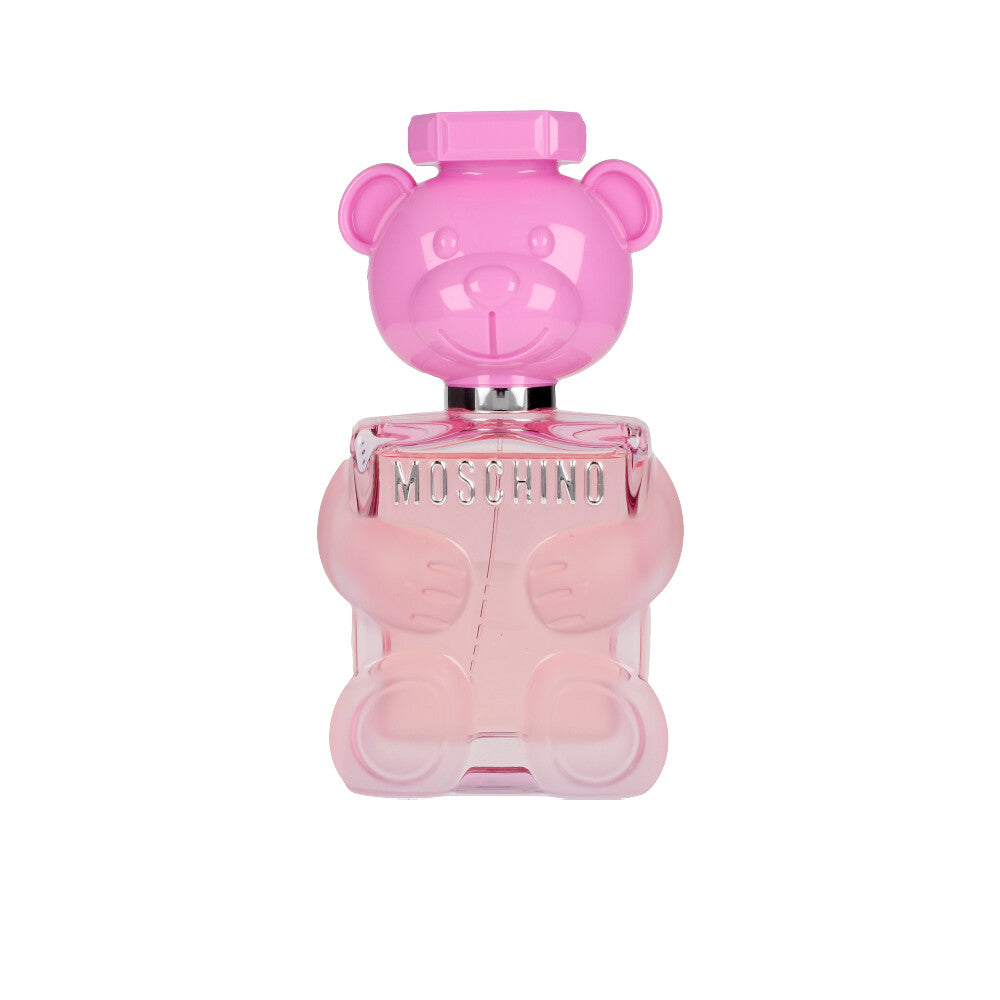 100 ml teddy-shaped eau de toilette bottle, pink-hued floral-fruity perfume for Women
