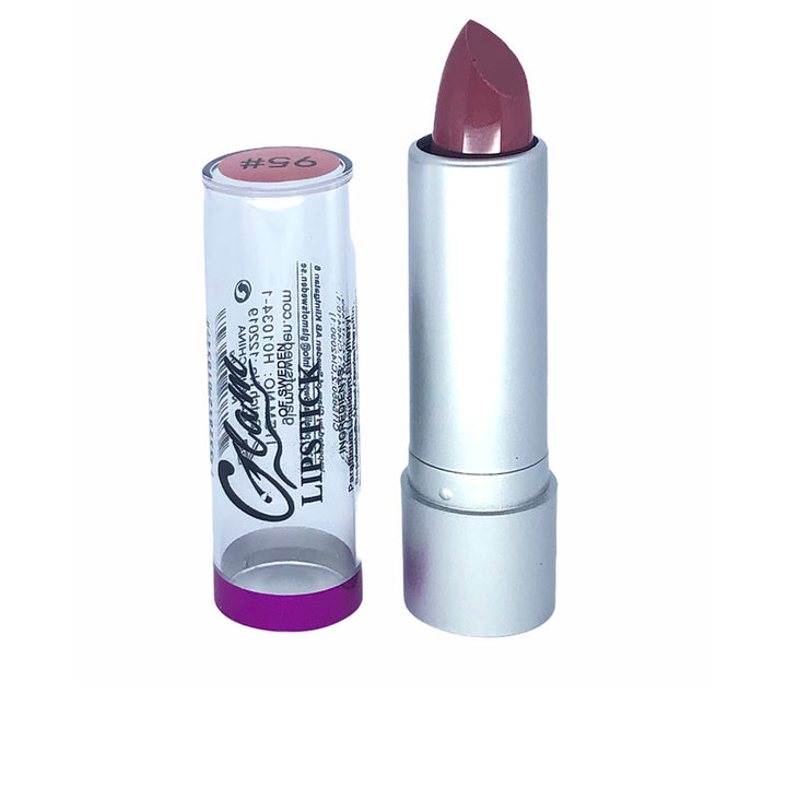 Deep grape cream metallic lipstick bullet, reflective finish, 3.8 g