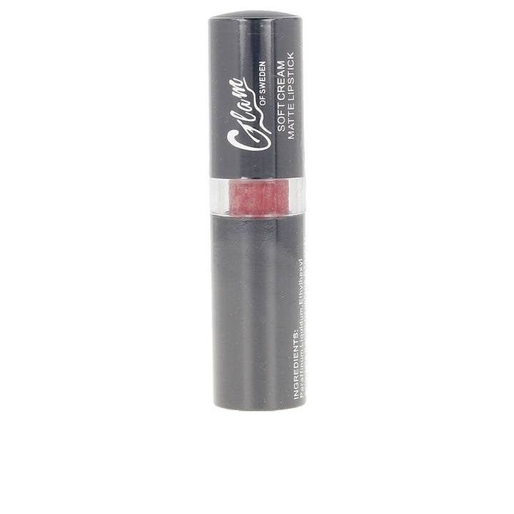 Matte lipstick tube, shade 05 Brave, compact 4 g, vivid warm red