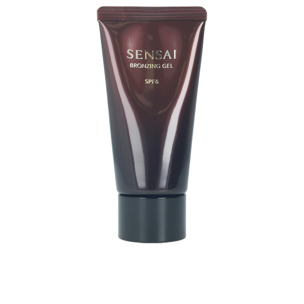 50 ml copper-bronze hydrating gel in clear tube, satin finish, unisex