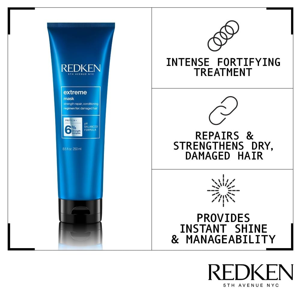 250 ml repair hair mask in jar, protein complex formula for damaged hair