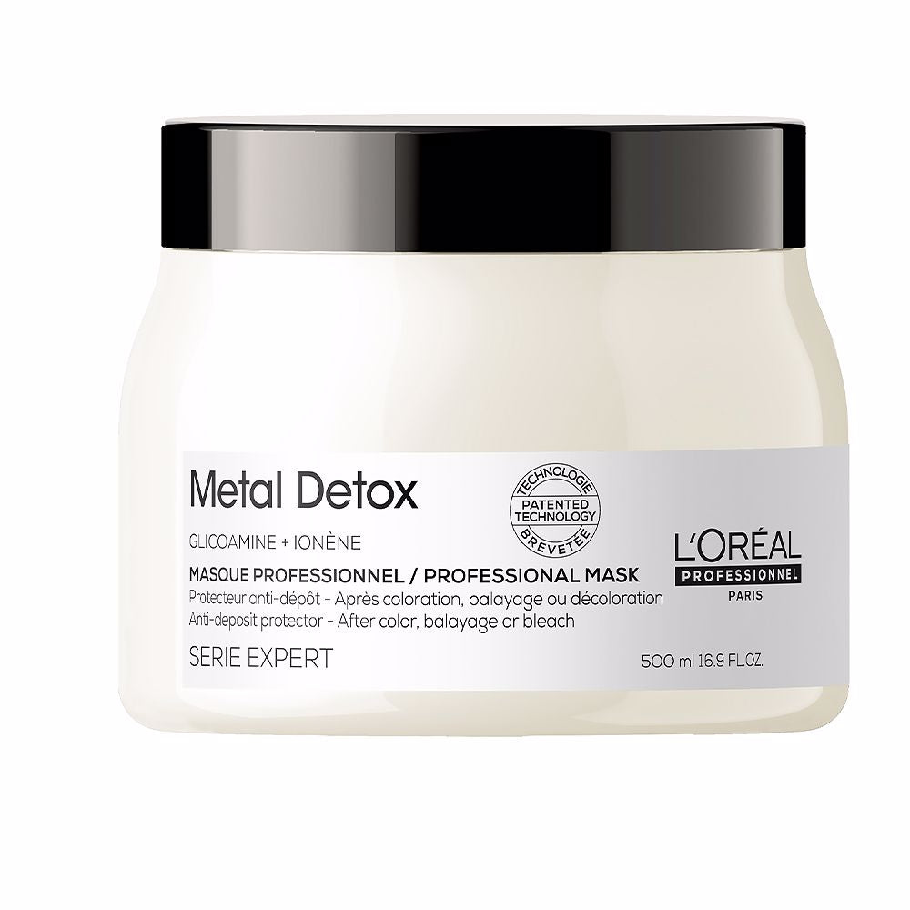 250 ml professional Anti‑Deposit Metal Detox hair mask in tub for Unisex use