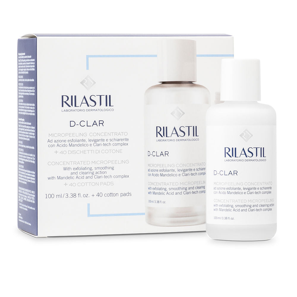100 ml biphasic mandelic micropeeling concentrate in clear bottle, Unisex