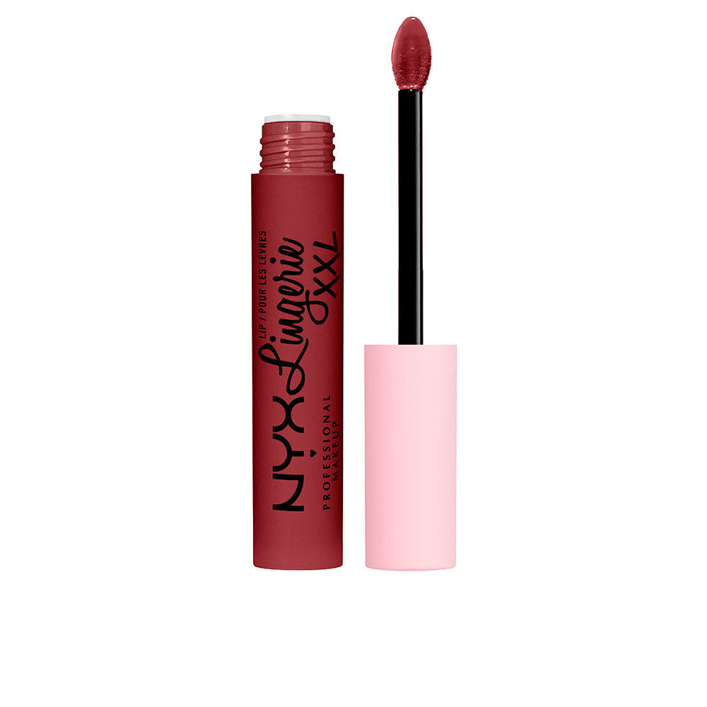 Matte liquid lipstick in neutral brown shade with precision applicator, 32.5 g