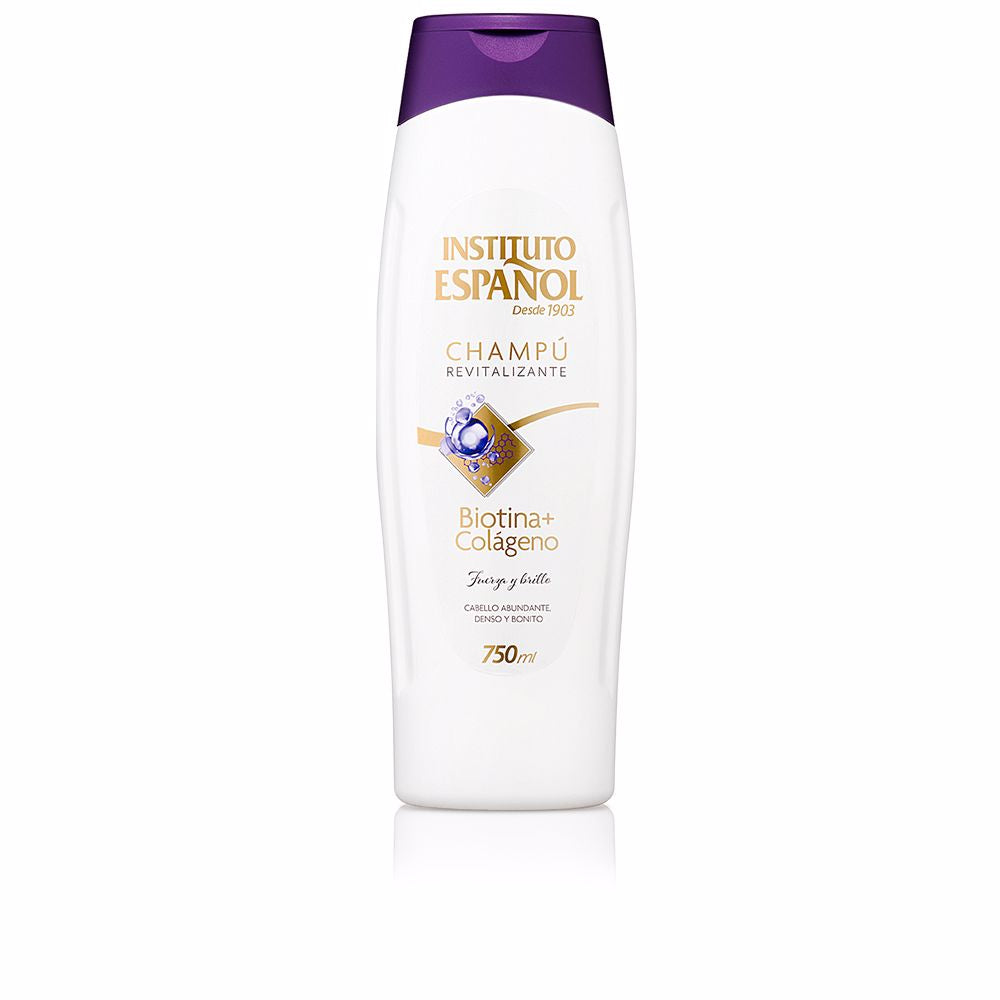 750 ml bottle of biotin and collagen volumising shampoo for Unisex hair