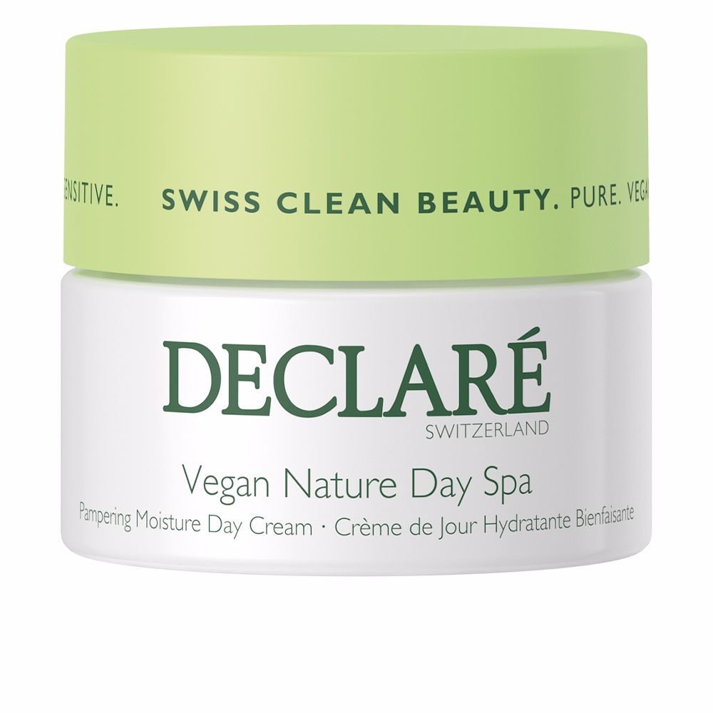 50 ml translucent gel-cream jar for sensitive, vegan day moisturiser