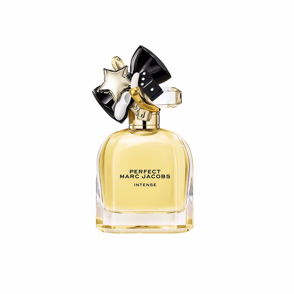 100 ml amber-hued eau de parfum bottle; warm floral woody fragrance