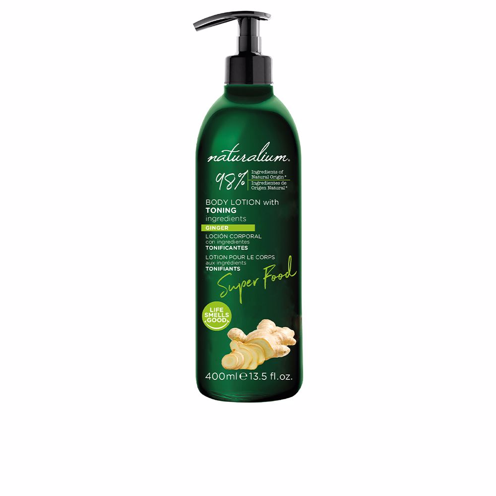 400 ml bottle of Blueberry Antioxidant Body Lotion, light blue label, Unisex