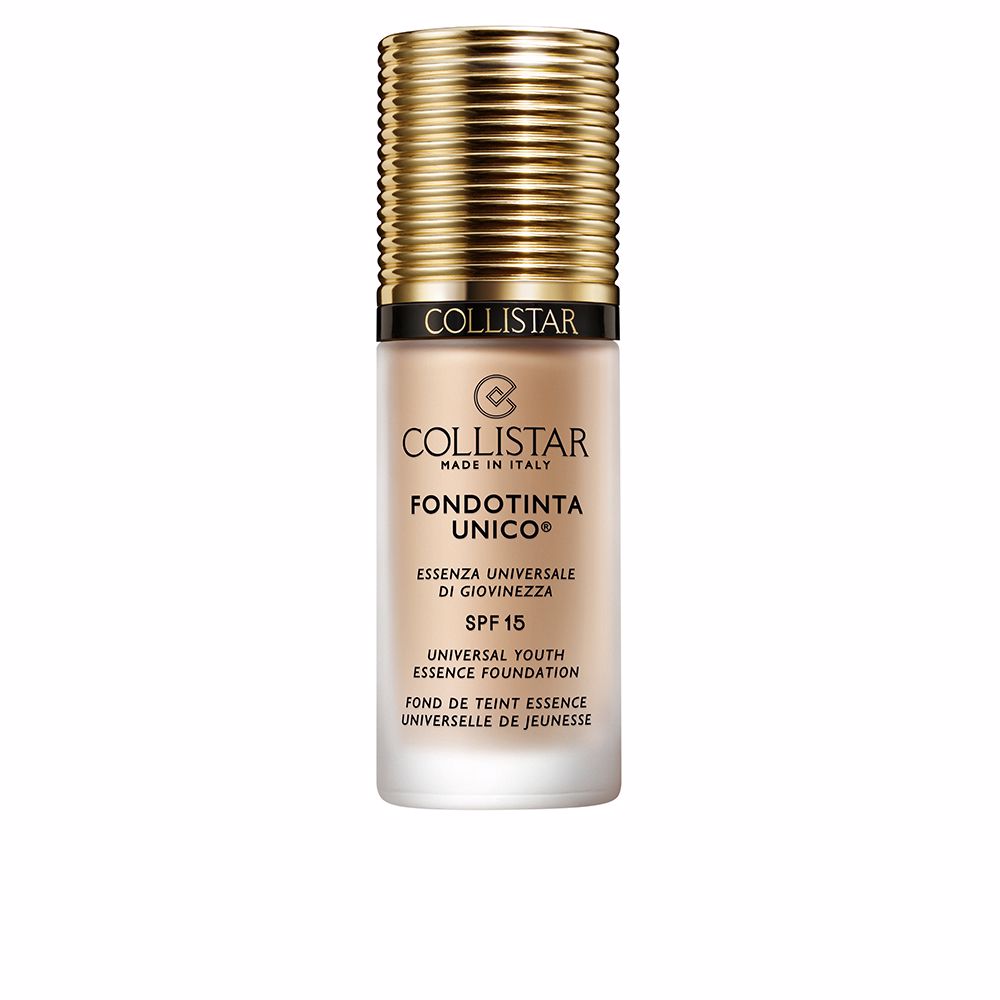 30 ml bottle of light rose-ivory liquid foundation, pump dispenser