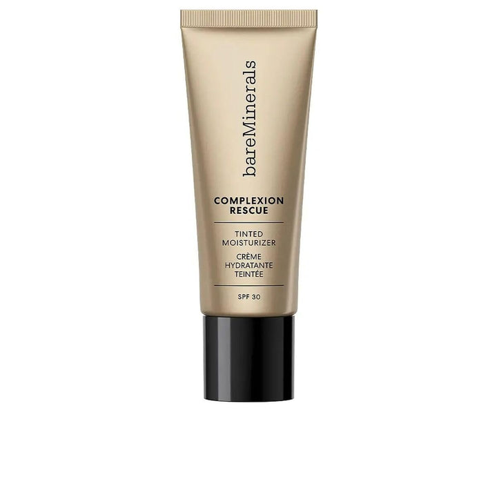 Small 35 ml tube of tinted hydrating gel‑cream, light brown shade, SPF 30
